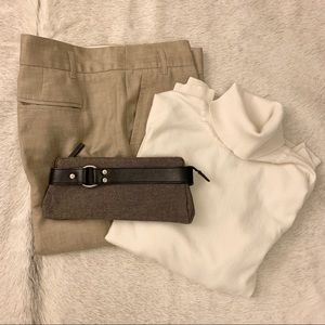 3 PIECE OUTFIT NWOT Luxury linen wool blend